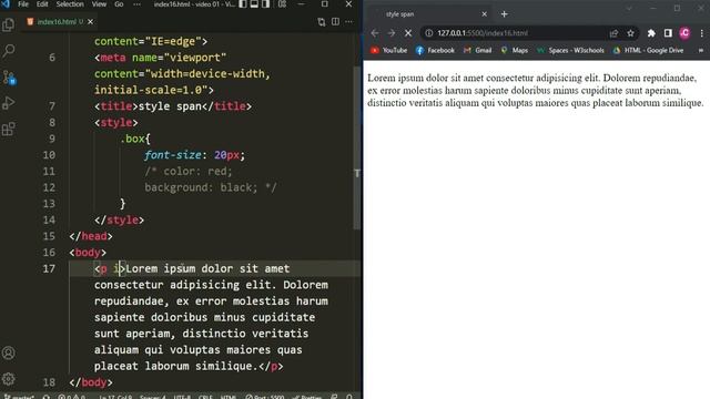 HTML For Beginners: style and span tag in html смотреть онлайн