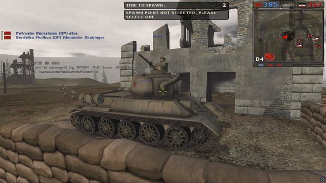 Battlefield 1942 Grafas [LT] Spreads Fear And Terror On The Battlefield With His T34-85 Tank смотреть онлайн