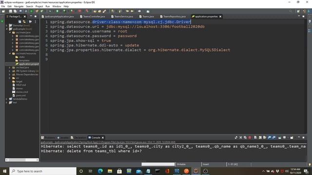 JPA Hibernate MySql Spring Boot tutorial Urdu Hindi смотреть онлайн