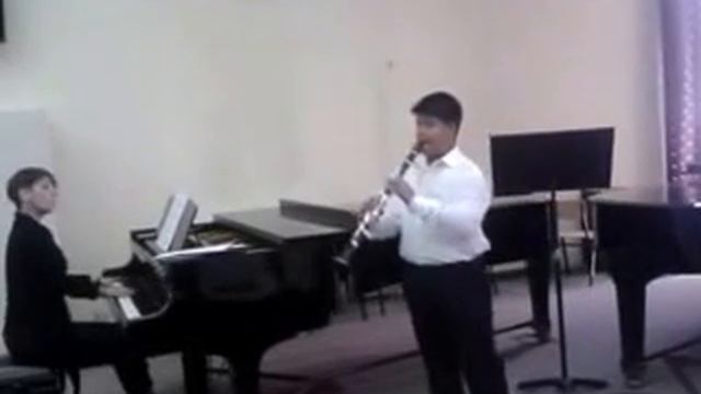 VIEILLE CHANSON-Robert Cleris and itroduction et rondo serge lance play Rikardo Huna clarinet смотреть онлайн