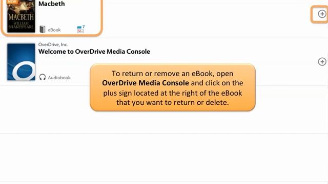 How to return or delete an eBook with OverDrive app on Apple devices смотреть онлайн