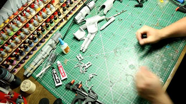 Warhammer40K: FORGEWORLD WARLORD TITAN Pt3 - Carapace Laser Blaster Assembly смотреть онлайн