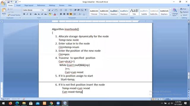 Insert node in Singly linked list смотреть онлайн