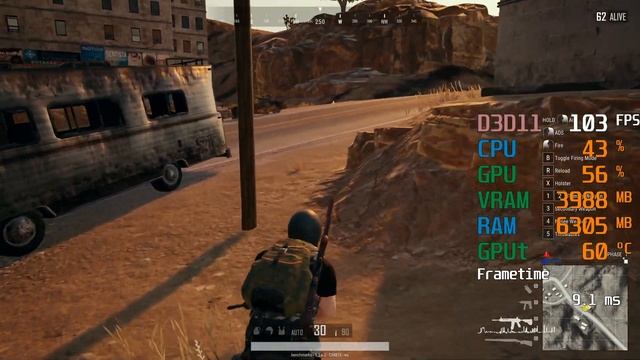GeForce GTX 1660 -- AMD FX-8320 -- PUBG FPS Test Miramar Competitive смотреть онлайн
