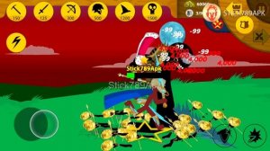 CONTROL RED ARMY, GRIFFON VOLTAIC XIPHOS VS GOLDEN FINAL BOSS | Stick War Legacy Mod | Stick789Apk