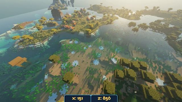 SUPER Minecraft Seeds (7): ALL BIOME SEED with Mushroom Island in the middle! смотреть онлайн
