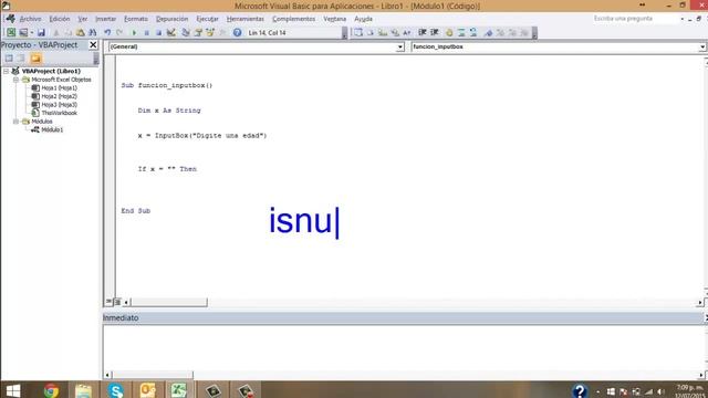 Funcion inputbox de vba en Excel 2 смотреть онлайн