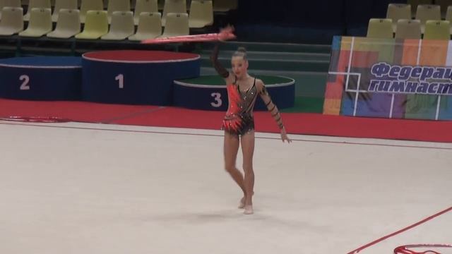 Караванова Анна, 2003, обруч. Первенство Москвы, январь, 2015 смотреть онлайн