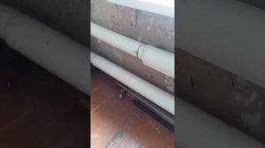 Демонтаж системы отопления.