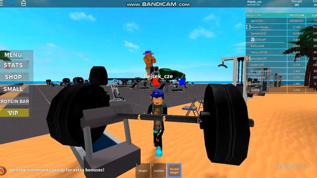 (Weight Lifting Simulator 2) nova činka dava o 5 sily vic #2 смотреть онлайн
