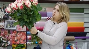 ОСНОВЫ ФЛОРИСТИКИ | УРОК 2 | СПИРАЛЬНАЯ ТЕХНИКА | БУКЕТ ИЗ РОЗ ПО СПИРАЛИ