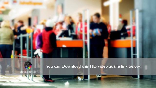 Line at the cashdesks in supermarket смотреть онлайн