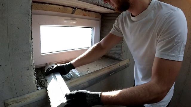 Как штукатурить откосы на окнах СВОИМИ РУКАМИ смотреть онлайн