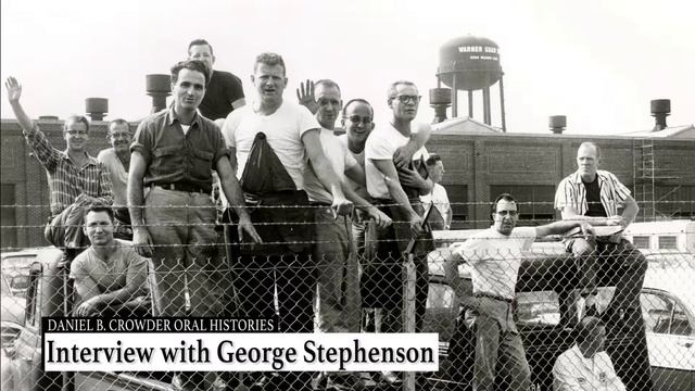 George Stephenson oral history, 1969-05-13 смотреть онлайн