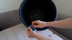 Кашпо цилиндр из полиротанга. Программа для расчета длины лоз