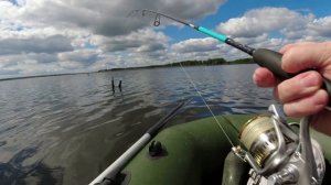 Ловля щуки и окуня летом на поппер ,воблер и вертушку. Спиннинг с лодки и берега.Рыбалка на хищника