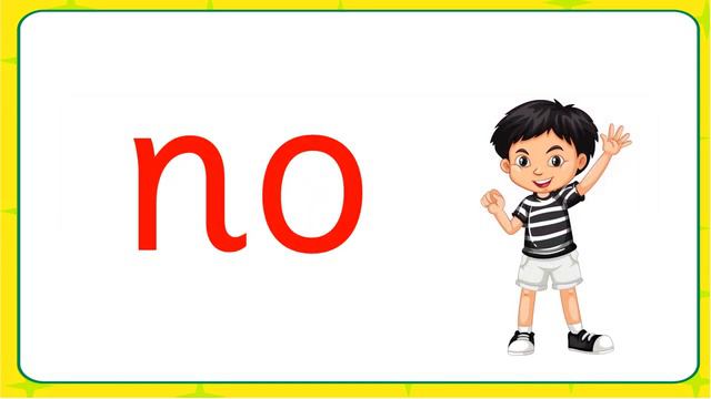 Учимся читать с Fantastic Phonics 2 Урок 4 Словарные слова NO, GO