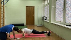 8 "Г" девочки, отжимания