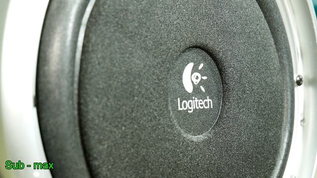 Logitech Z-340 subwoofer excursion bass test [No Grill] смотреть онлайн