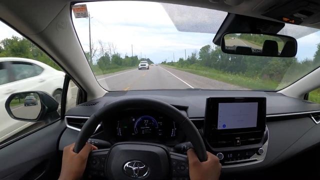 2023 Toyota Corolla POV Virtual Test Drive смотреть онлайн