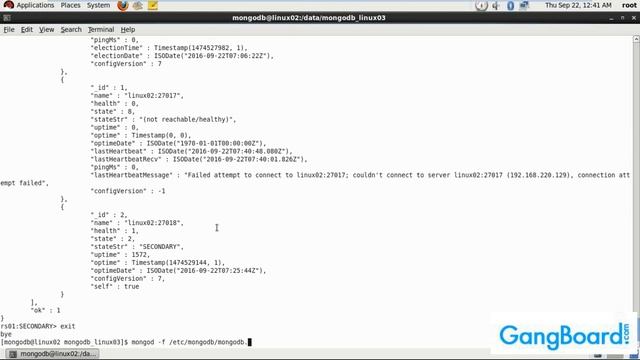 MongoDB Admin | DBA Practical Session | GangBoard смотреть онлайн