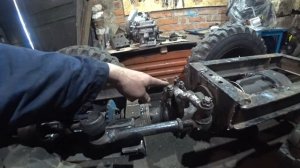 Самодельный Минитрактор Переломка 4х4 / Своими Руками / ч.4