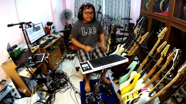 แป๊ะ Syndrome - น้ำลาย Silly Fools OCTAPAD SPD-30 Drum Cover смотреть онлайн
