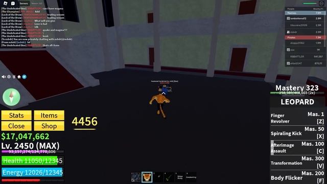 Killing every boss with Leopard Fruit.. (Blox Fruits) смотреть онлайн