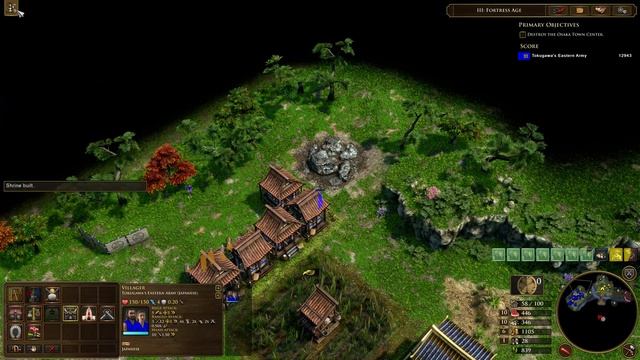 AoE3 DE - 1. THE SIEGE OF OSAKA | The Asian Dynasties смотреть онлайн