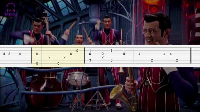 We Are Number One - [Guitar Tabs] смотреть онлайн