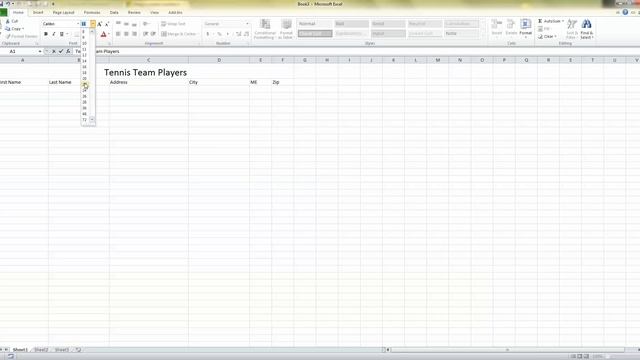 How to create a database in Excel with leading zeros in zip code смотреть онлайн