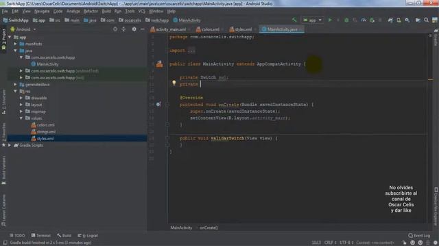 10. Switch en Android Studio смотреть онлайн