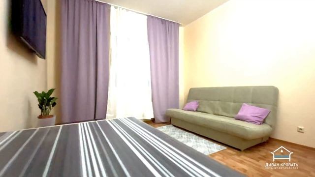 Обзор квартиры - студии в г.Сургут - Университетская, 31 смотреть онлайн