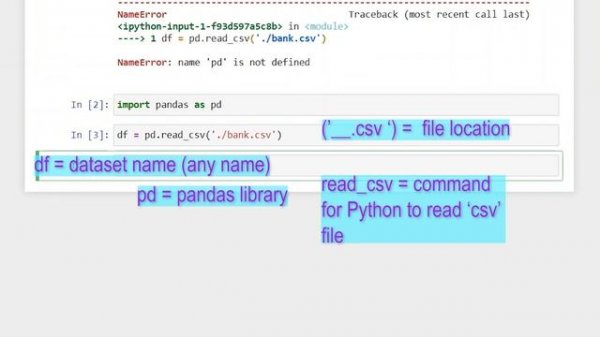 Import Excel file csv and xlsx into Python