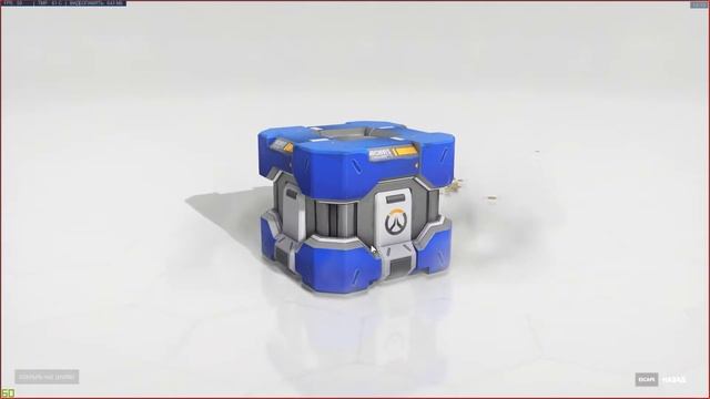 Overwatch. Открытие Легендарного контейнера!!! смотреть онлайн