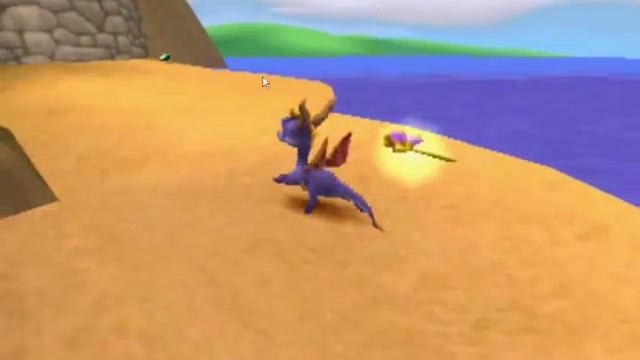 Spyro The Dragon - Finding The Key On Stone Hill