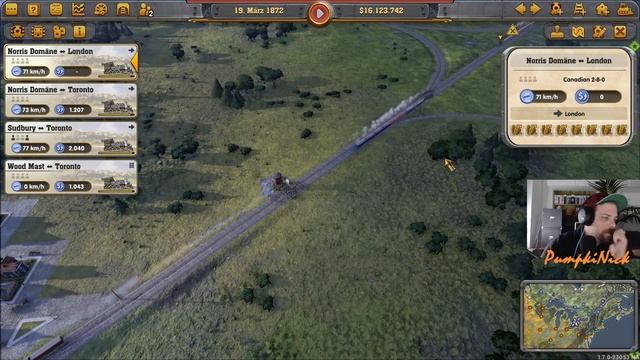 Railway Empire #50 (Great Lakes DLC) - Alles easy смотреть онлайн