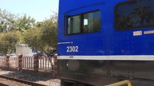 80MPH+ Amtrak Surfliner Action w/ Coaster @ Carlsbad Village California // August 5th 2021.