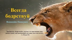 Проповедь - Всегда бодрствуй.. (Вениамин Пинкевич)