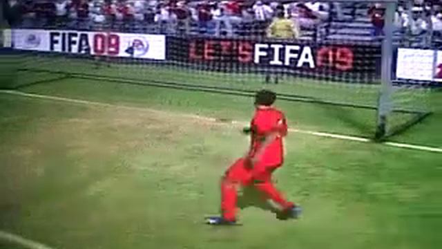 Great FIFA goal, mid-air heel flick смотреть онлайн