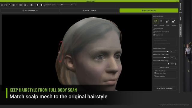 Headshot 2: Create Superior Digital Doubles from Image or 3D Mesh | Character Creator 4 смотреть онлайн