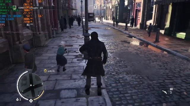 Assassin's Creed Syndicate [PC] - I5-10400F + 8GB RAM + GT 1030 2GB ✅ смотреть онлайн