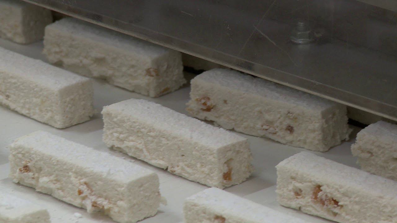 Линии для производства пастилы - форматирование и посыпка