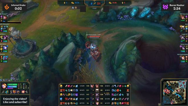 BLITZCRANK & Kai'Sa vs BRAUM & Attila Ashe (SUPPORT) | 2.2M mastery points | EUW Challenger | v10.6 смотреть онлайн