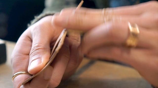 [PDF pattern] [CC자막] Making leather card wallet l 가죽 명함 카드지갑 만들기 смотреть онлайн