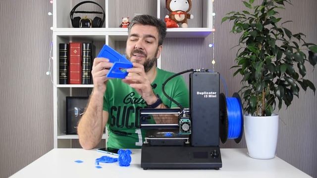 Мой первый 3D принтер! Я начал печатать. Обзор Wanhao Duplicator i3 mini / Арстайл / смотреть онлайн