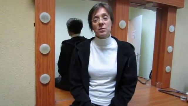 Надя Тимофеева, худ. руководитель Иерусалимского балета после спектакля "Укрощение строптивой" смотреть онлайн