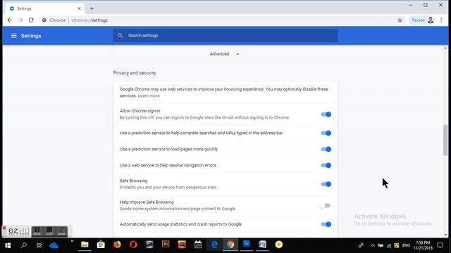 How to Reset Google Chrome to Default Settings In windows 8 , 8.1, 10 смотреть онлайн