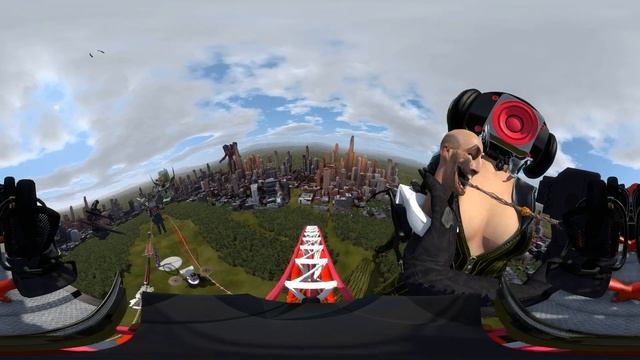 Skibidi Toilet 360° Epic VR Roller Coaster Ride! смотреть онлайн