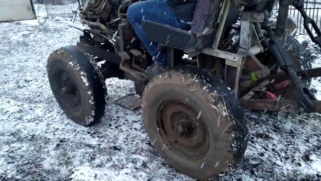 Самодельный саморобний трактор смотреть онлайн